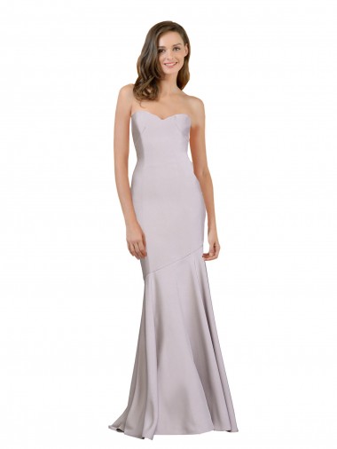 Affordable Crepe Mermaid Prom Dress with Low Back UK